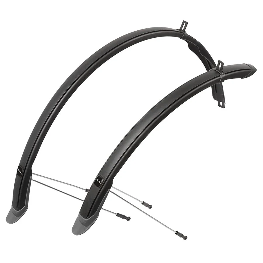 M-Wave Mud Max II F+R Fender 700C 45mm Black