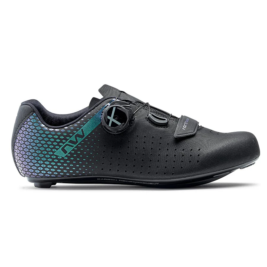 Northwave Core Plus 2 Women Road Shoes Black/Iridescent 37