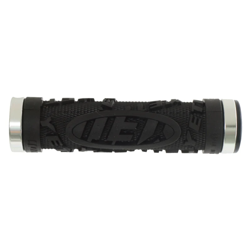 Odi YETI HARD CORE Black w/ Silver Clamps 130mm Dual Lock On