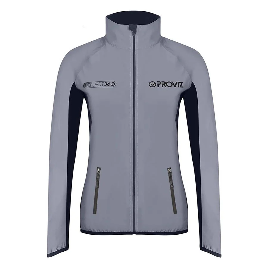Proviz Reflect 360 Running Jacket Women Silver 36