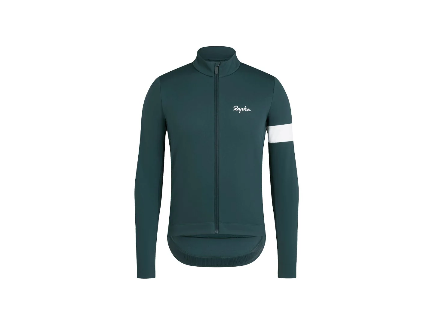 Rapha Core Winter Men Medium Forest Green/White Jacket