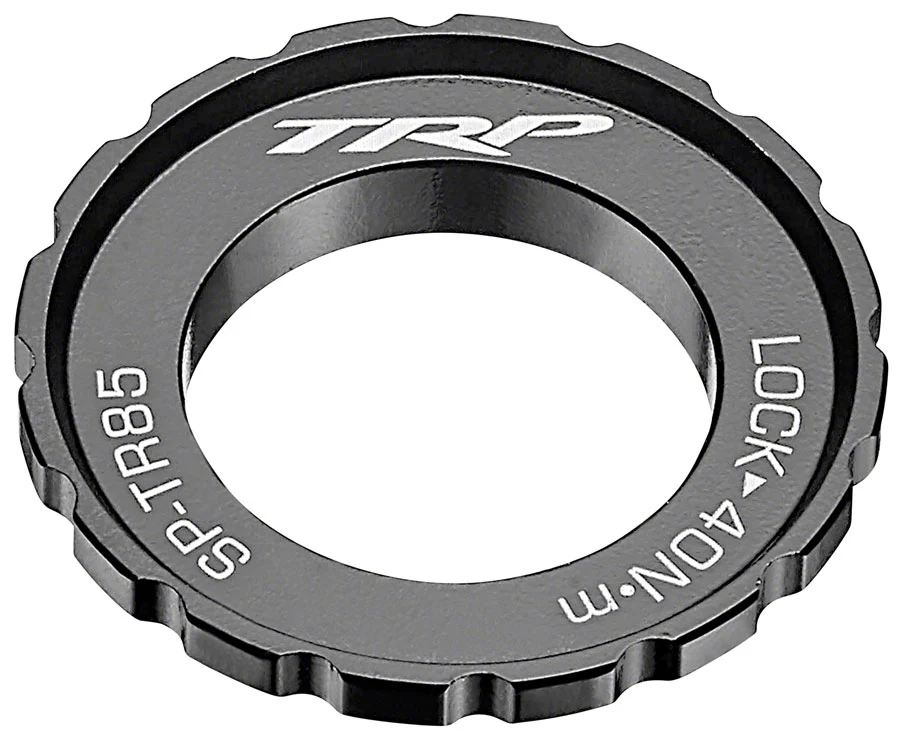 TRP Centerlock Lock Ring - For 15mm Axle Internal Spline Aluminum